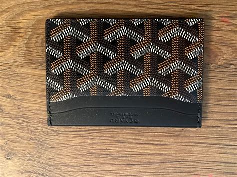 goyard card holder sale|goyard card holder retail price.